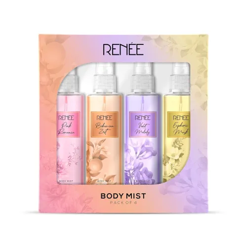 Image of RENEE Body Mist Pack of 4, Pink Romance, Euphoric 