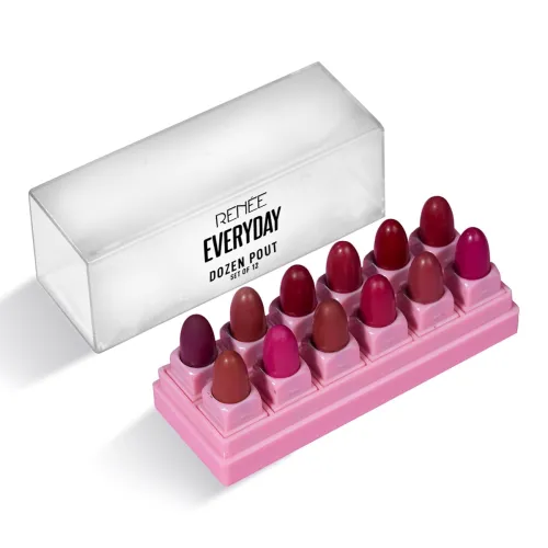 Image of RENEE Everyday Dozen Pout Mini Lipsticks 