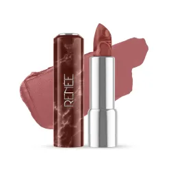 RENEE Marble Lipstick - Crema 4 Gm, Rich Payoff with high Color Pigment