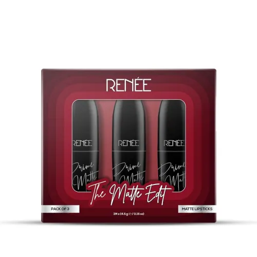 Image of RENEE Matte Edit Lipstick Combo Set 3