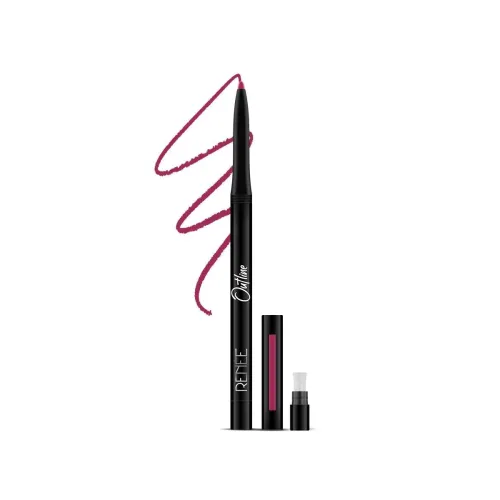 Image of RENEE Outline Lip Liner With Built in Sharpener 03 Delilah 0.35gm| Long Lasting
