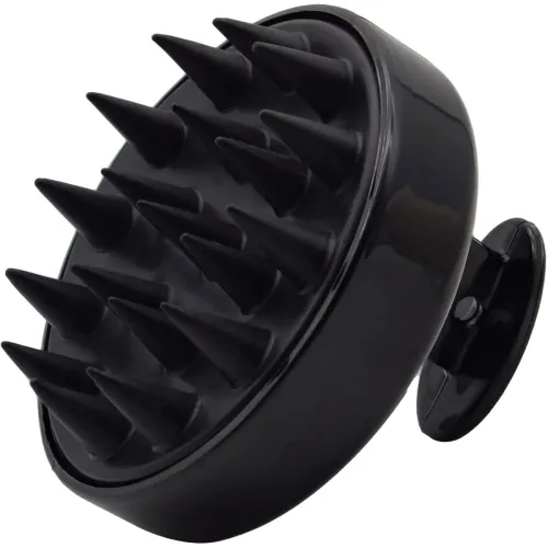 Image of Renesmee Scalp Head Massager & Shampoo Brush: Eco-Friendly Wheat Straw Hair Care Tool For Hair Growth, Dandruff Removal,