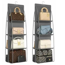RENVA8 Pockets Hanging Purse Organizer 