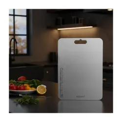 RERANT Stainless Steel Heavy Duty Chopping Board