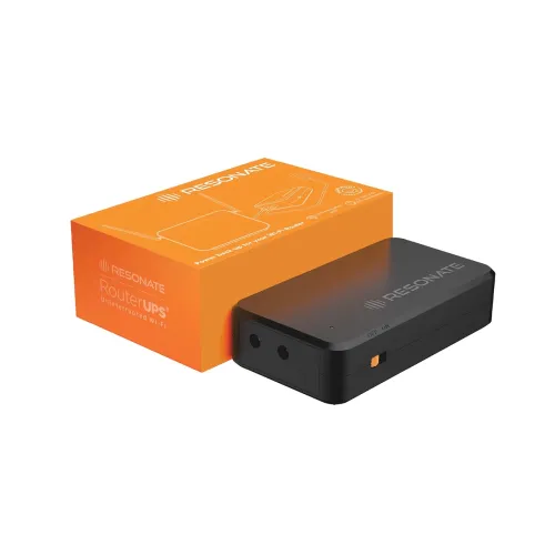 Image of Resonate RouterUPS® NxT | Original Router UPS for 12V WiFi Router & Modem (Supports up to 3A) | Mini UPS | WiFi UPS Powe