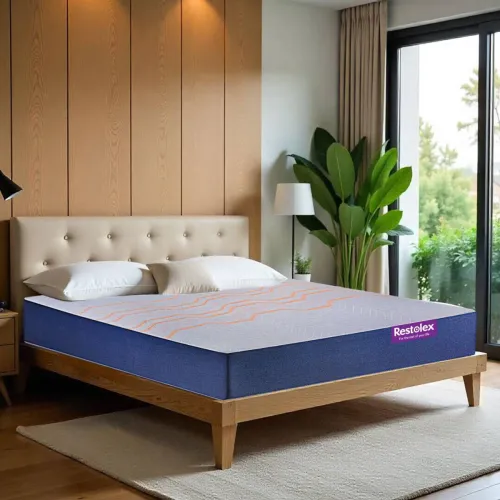 Image of Restolex Anti-Stress Reversible Memory Foam Mattress  