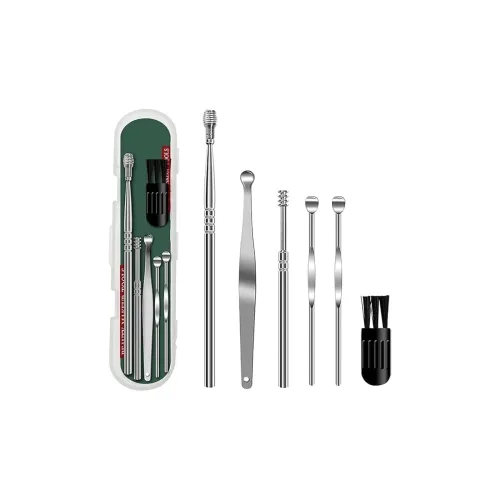 Image of Reusable Ear Wax Cleaner Kit – 6-Piece Ear Cleaning Tool Set