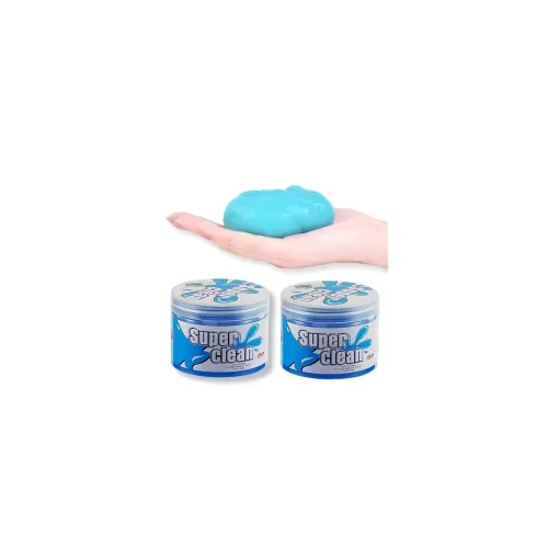 Image of Reusable Slime Gel Cleaner Pack of 2