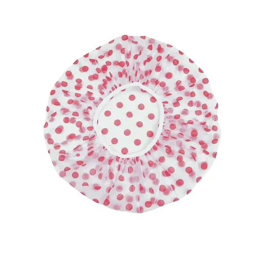 Image of Reusable Waterproof Elastic Printing Shower Cap