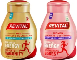 Revital H Woman 60s and Men 60s combo (2 x 60 Tablets)