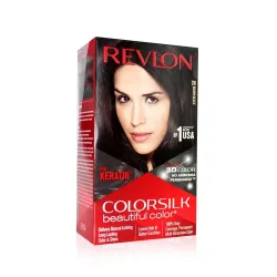 Revlon ColorSilk Permanent Hair Color For Women, Salon Perfect Hair Colour at Home with 100% Grey Coverage | Pro-Keratin