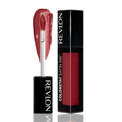 REVLON Colorstay Satin INK Longwear Rich 16-Hour Liquid lip Color with Black Currant Seed Oil 