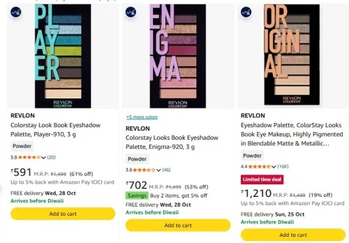Image of Revlon Eyeshadow Palette, ColorStay Looks Book Eye Makeup