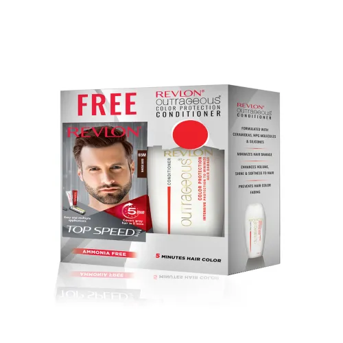 Image of Revlon Men Set of Top Speed Hair Color