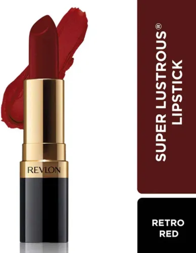 Image of Revlon Super Lustrous Matte Lipstick (Retro Red, 4.2g)