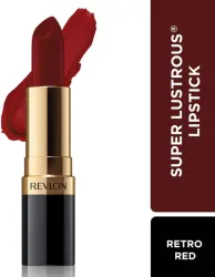 Revlon Super Lustrous Matte Lipstick (Retro Red, 4.2g)