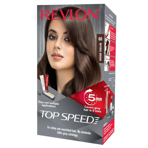 Image of Revlon Top Speed Hair Color - Women-Natural Brown 60