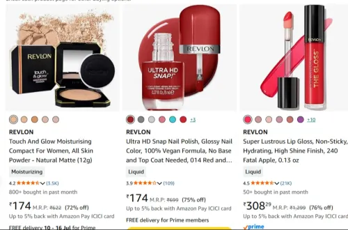 Image of Revlon Touch and Glow Moisturising Upto 75% Discount 