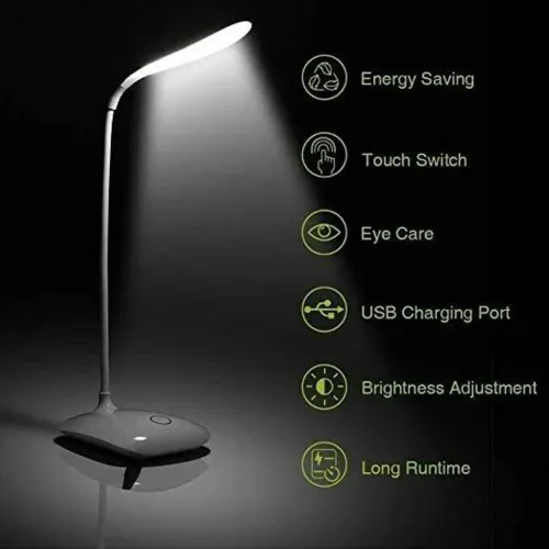Image of REXBURG Battery Operated LED Study Lamp 15cm