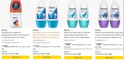 Rexona Beauty Product Minimum 50% Discount