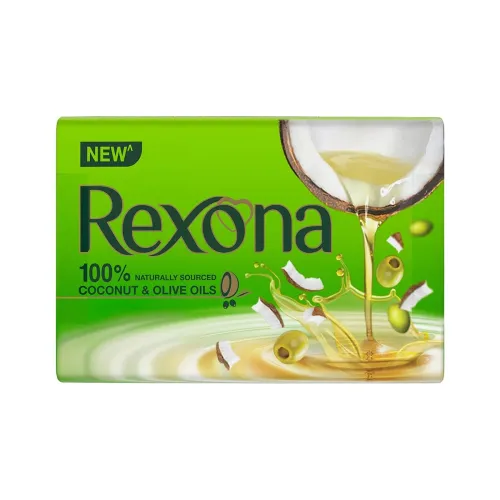 Image of Rexona Coconut and Olive Oil Soap, 4X100 g