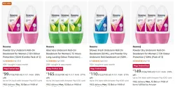 Rexona Deodorant at minimum 75% Discount