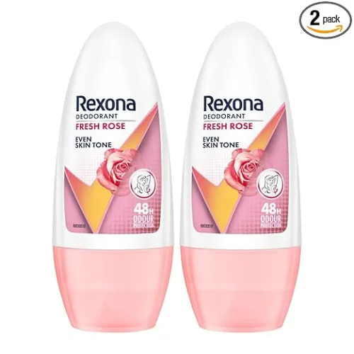 Image of Rexona Fresh Rose Even Skin Tone Underarm Roll-On Deodorant, Po2