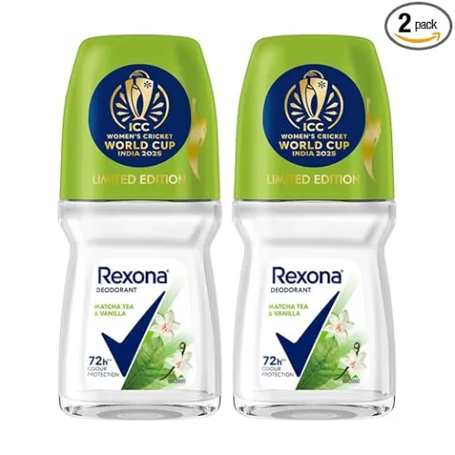 Image of Rexona Matcha Tea & Vanilla Antiperspirant Roll-On 