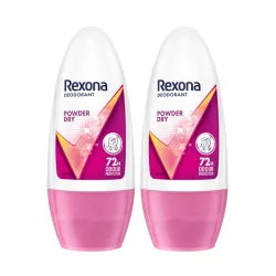 REXONA POWER DRY DEODORANT ROLL 50 ML PACK OF 2