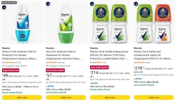 Rexona Roll on starting at ₹49
