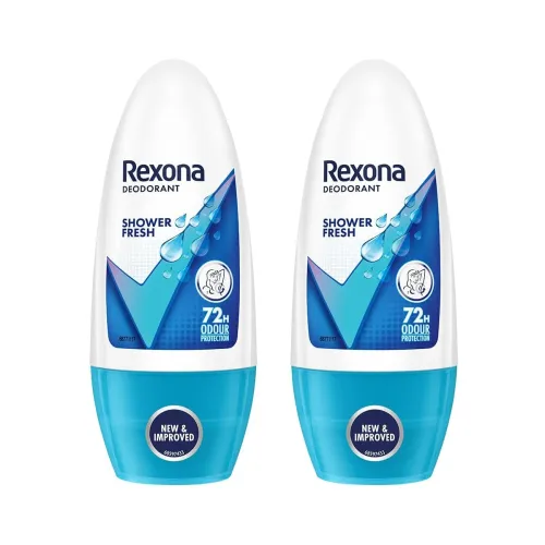 Image of Rexona Shower Fresh Roll On 50ml Pack of 2