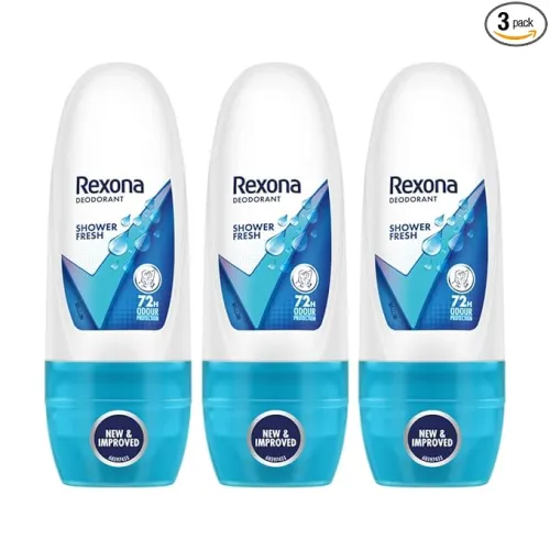 Image of Rexona Shower Fresh Roll-On Deodorant 25ml * Pack of 3