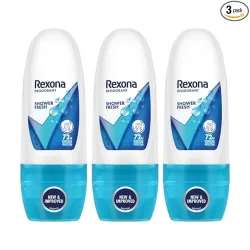 Rexona Shower Fresh Roll-On Deodorant 25ml * Pack of 3