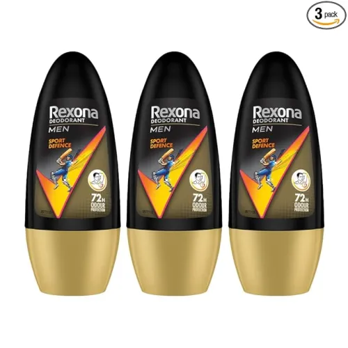 Image of Rexona Sport Defence Roll-On for Men 50ml (Pack of 3)