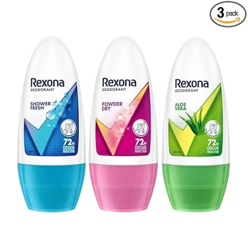 Image of Rexona Women Underarm Roll-On Deodorant Combo of 3