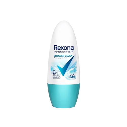 Image of Rexona Women Shower Clean Roll-On Deodorant 45ml