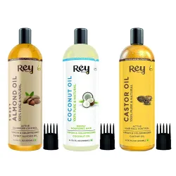 Rey Naturals Hair Oil Combo 200ml Set of 3