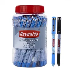 Reynolds Accusharp Ball Pen  (Pack of 40, Ink Color - Blue Black)