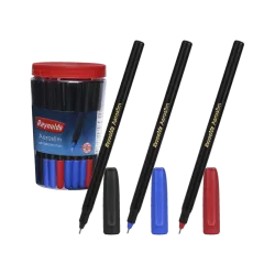 Reynolds Aeroslim Ball Pen (Pack of 70, Ink Color - Blue, Black, Red)