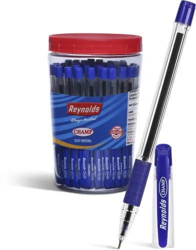 Image of Reynolds Champ Ball Pen (Pack of 60, Ink Color - Blue)