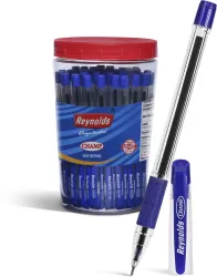 Reynolds Champ Ball Pen (Pack of 60, Ink Color - Blue)