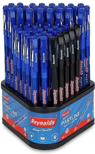 Image of Reynolds Fastline Ball Pen (Pack of 50, Ink Color - Black)
