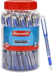 Reynolds Liquiflo Ball Pen (Blue, Pack of 50)