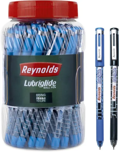 Image of Reynolds Lubriglide Ball Pen  (Pack of 40, Ink Color - Blue Black)