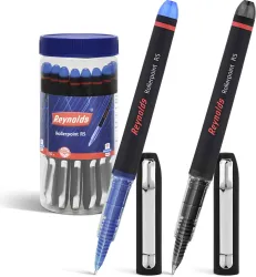 Reynolds R5 Roller Ball Pen  (Pack of 10, Ink Color - Blue)