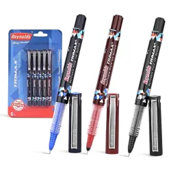 Reynolds TRIMAX RollerBall Pen SET - 5 PENS