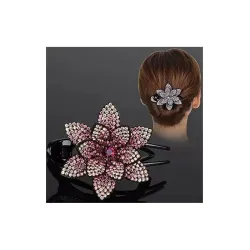 Rhinestone Hair Claw Clips