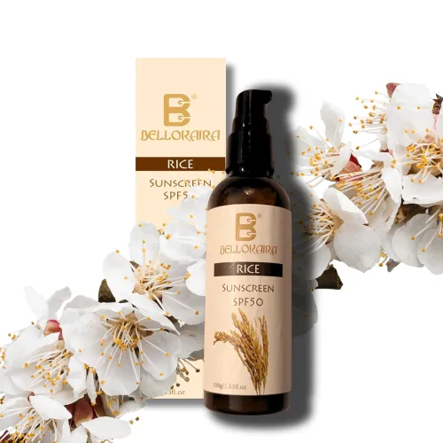 Image of Rice Mineral Sunscreen SPF 50++++ Ultimate Protection for Your Skin | Water & Sweat Resistant, UVA/UVB | Nourishing Niac