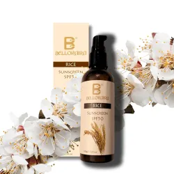 Rice Mineral Sunscreen SPF 50++++ Ultimate Protection for Your Skin | Water & Sweat Resistant, UVA/UVB | Nourishing Niac