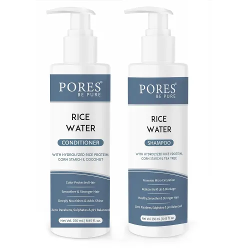 Image of Rice Water Shampoo & Conditioner Combo (250 ml X 2)